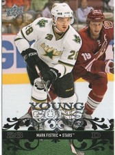 2008-09 Upper Deck Young Guns #210 Mark Fistric - Rookie Card. rookie card picture