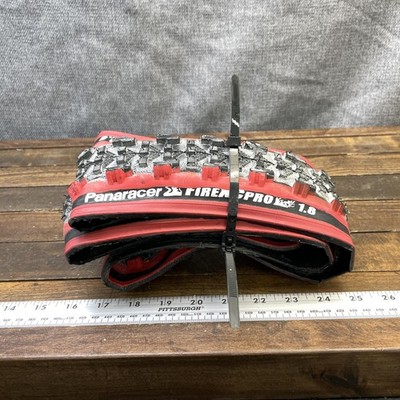 Vintage Panaracer Fire XC Pro Tire NOS 26x1.8 26in Knobby MTB Red