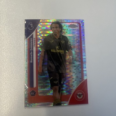 Romelle Donovan Topps Chrome Premier League 2026 Pulsar Parrallel Brentford