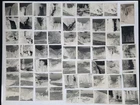 Vtg 1940s Guam Military CA Photo Negatives Images Scenic Volcano WW2 Era RARE