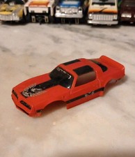 TYCO SLOT CAR Pontiac FIREBIRD TRANS AM T/A Lighted body HP7 HO scale RED Black