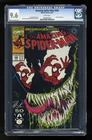 Amazing Spider-Man #346 CGC NM+ 9.6 White Pages Venom Cover and Appearance!