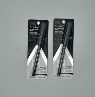 (2 Pack) Almay all day eyeliner pencil - 205 Black