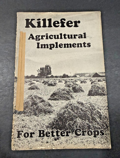 1932 Killefer Agricultural Implements Brochure