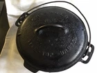 Vintage Griswold Cast Iron #8 Fully Marked Tite Top Dutch Oven - For Restoration
