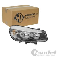 Diederichs LED Halogen Scheinwerfer Mit Lwr-Motor Rechts Passend FüR BMW 2Er