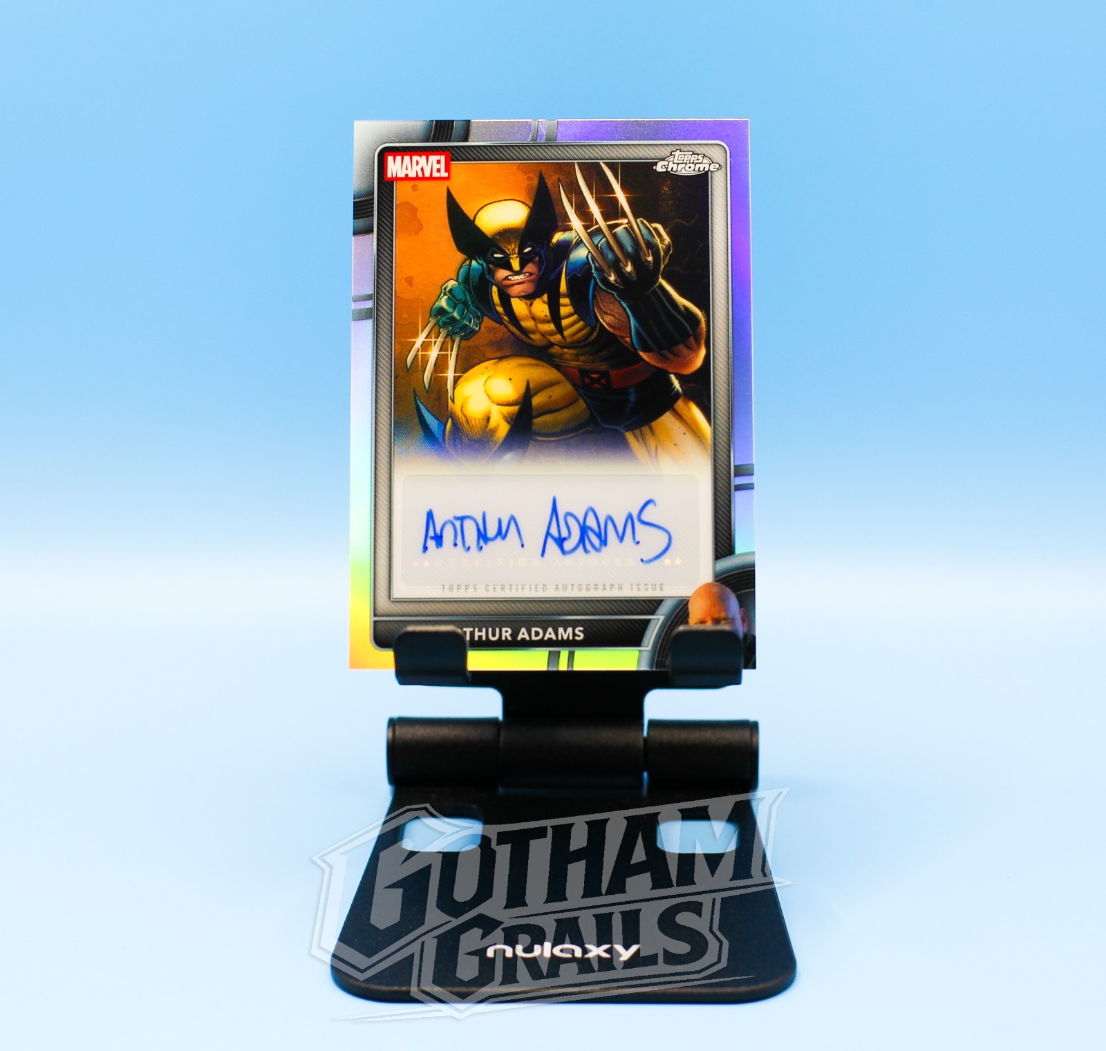 Wolverine Topps 2026 Chrome Marvel Arthur Adams Auto Comic Book Artist AA-AA