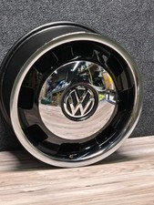 2012-2019 VOLKSWAGEN VW BEETLE HERITAGE WHEEL RIM 17" BLACK GLOSS CENTER / RING