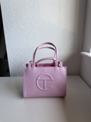 Telfar small shopping bag - bubblegum pink