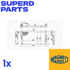 RADIATOR ENGINE COOLING MAGNETI MARELLI FOR BMW 350213202400