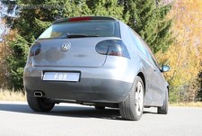  Edelstahl Sportauspuff-Komplettanlage VW Golf 5 4motion 145x65mm