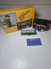 Vintage Kodak Instamatic X-35F Color Outfit Camera In Original Box
