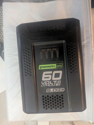#ad GreenWorks Pro LB605 60V 60 Bolt Battery 5.0Ah 5.0 HC MAX Lithium BAD PARTS $29.95