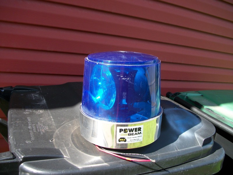 Wolo Power beam becon Blue