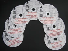 Complete 7 Volume White Tiger / Bak Fu Pai Dim Mak DVD Collection