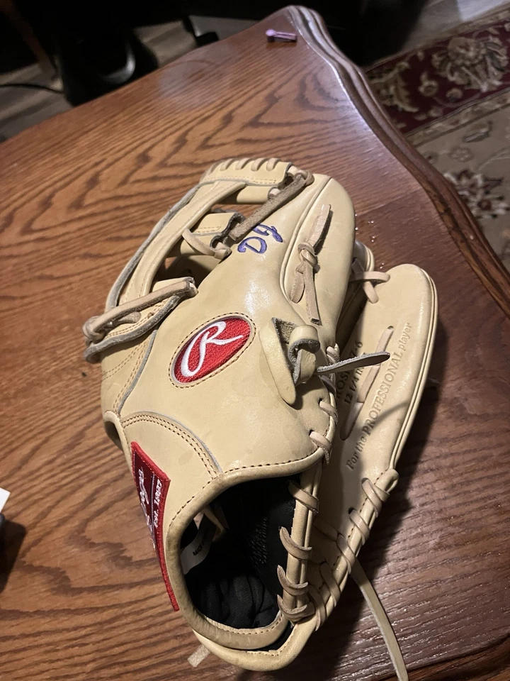 RAWLINGS PROSNP7-6 PRO PREFERRED 12 1/4”  BROWN LEATHER BASEBALL GLOVE   - Image 2 of 4