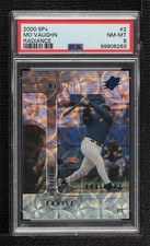 2000 SPx Radiance 44/100 Mo Vaughn #2 PSA 8 4hj