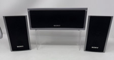 Sony SS-CT80  SS-TS80 Home Surround Sound Bookshelf Speakers Working  Working