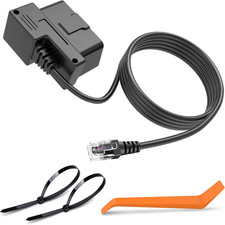 OBD Radar Detector Power Cable,Obd to RJ11 Radar Detector Cable,Obdii Radar Dete