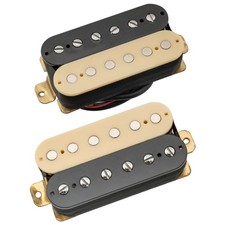 Musiclily Zebra 52mm Bridge 50mm Neck Humbucker Coil Ceramic Guitar Pickups Set