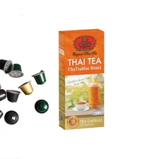 Thai tea capsules Chatramue for nespresso Concentrate signature NEW 10 caps