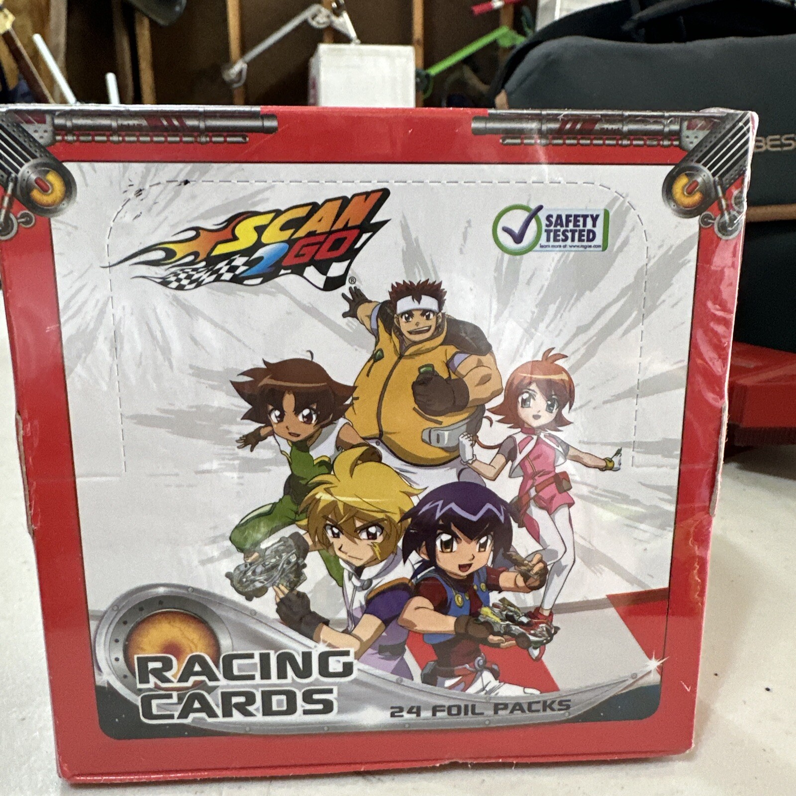 SCAN2GO RACING CARDS BOOSTER BOX (24 FOIL PACKS) FACTORY SEALED!!! | eBay