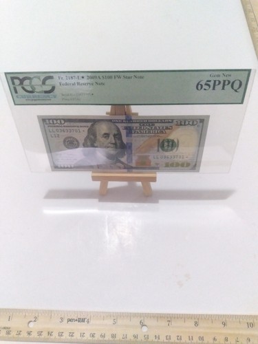 PCGS Gem New 65PPQ Fr. 2187-L* 2009A $100 Federal Reserve Star Note