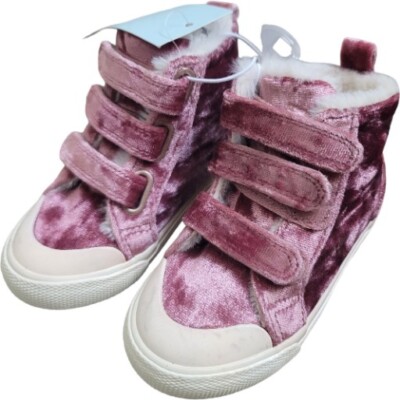 Cat & Jack Girls  toddler  sz 6 Ruby boot/ Sneaker Casual Faux Suede Mauve 