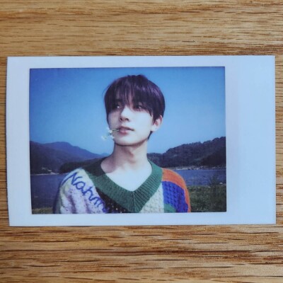 ENHYPEN チェキ HEESEUNG Heeseung Official Photo Sticker Enhypen Orange Blood Engene Ver