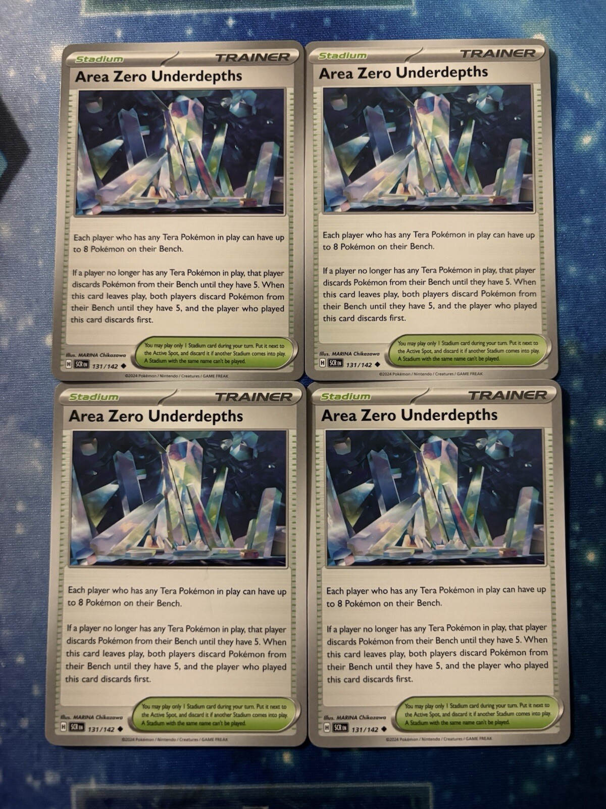Area Zero Underdepths 131/142 Sv07: Stellar Crown Regular Playset