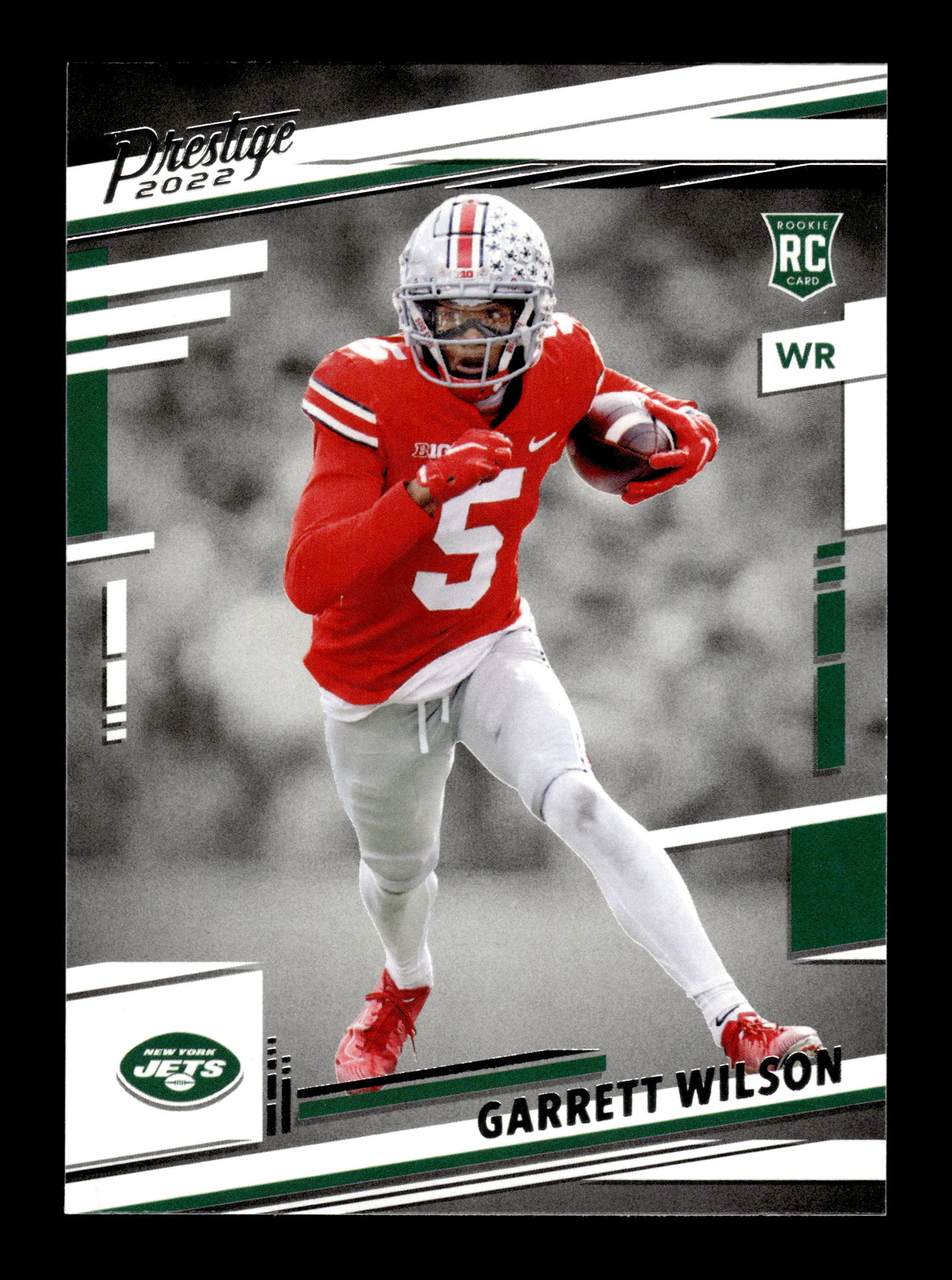 Garrett Wilson 2022 Panini Prestige Football #308 RC Rookie New York Jets