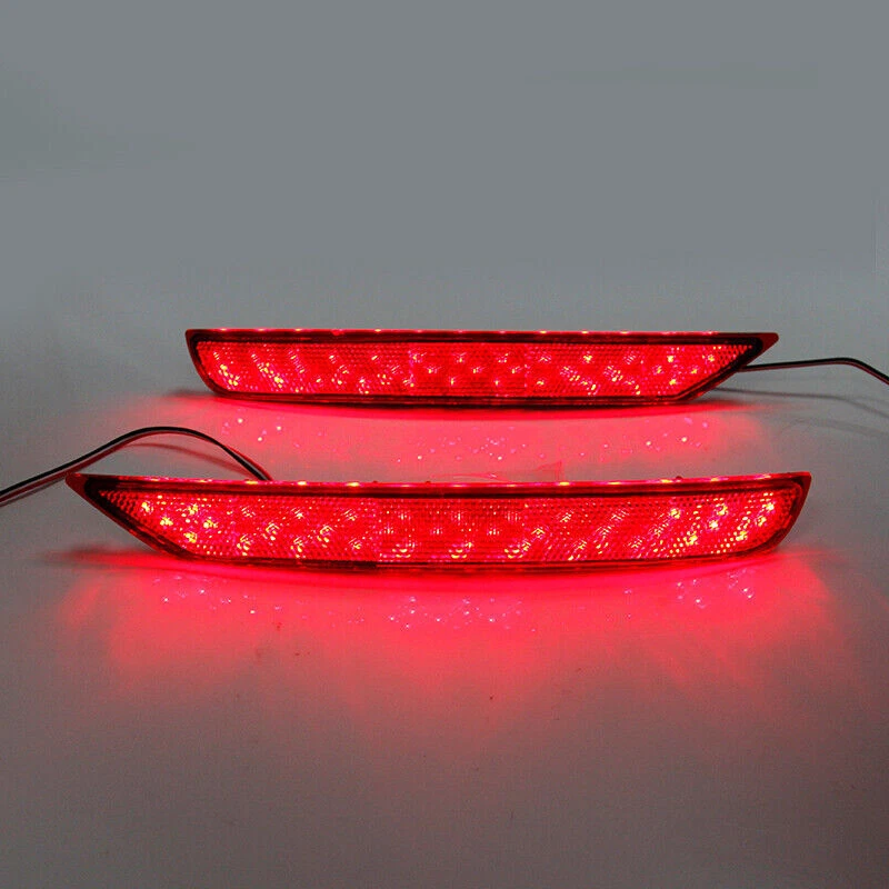 Reflector de luz de freno luz antiniebla LED para parachoques trasero para Subaru Forester 2008-2018 Foto 4 de 4