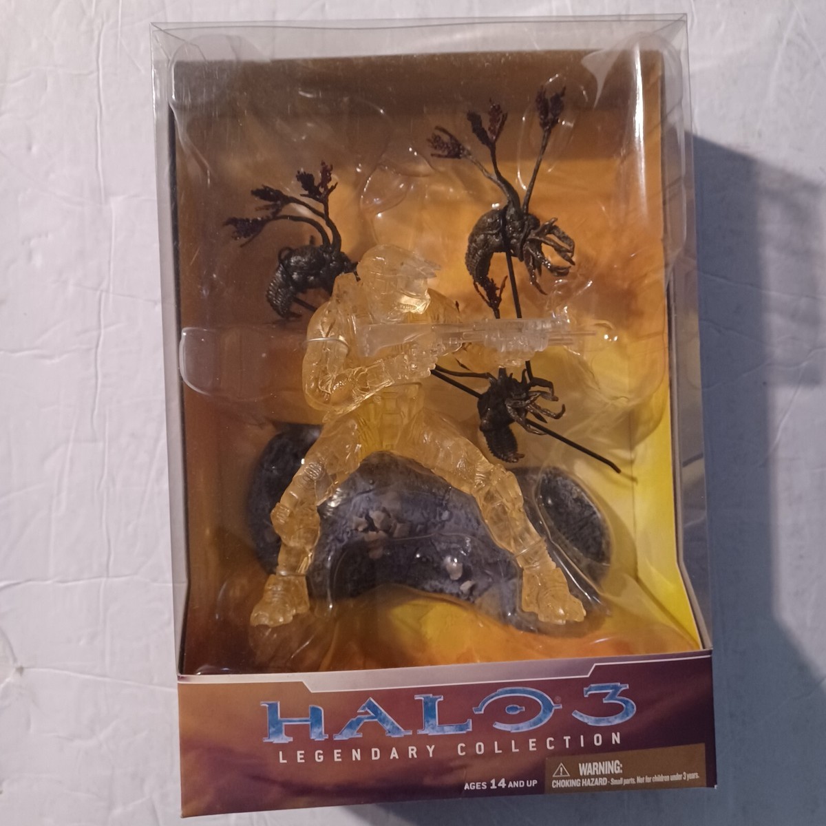 McFarlane Halo Legendary Collection MASTER Chief CLEAR VARIANT