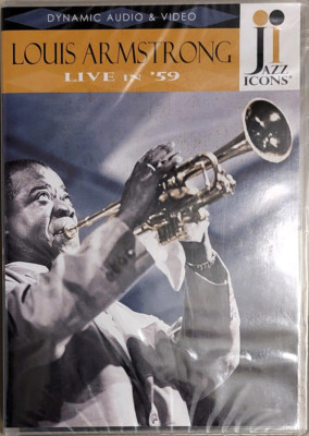 Louis Armstrong - Live in '59 (Jazz Icons) [DVD] NEW & sealed!