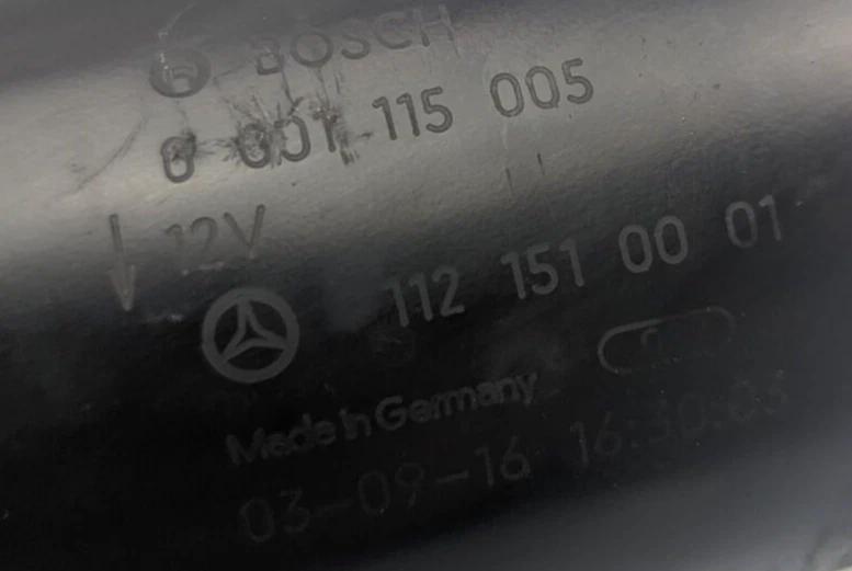 Mercedes Benz S430 S500 S600 2000-2006 motor de arranque 1121510001 Foto 2 de 4