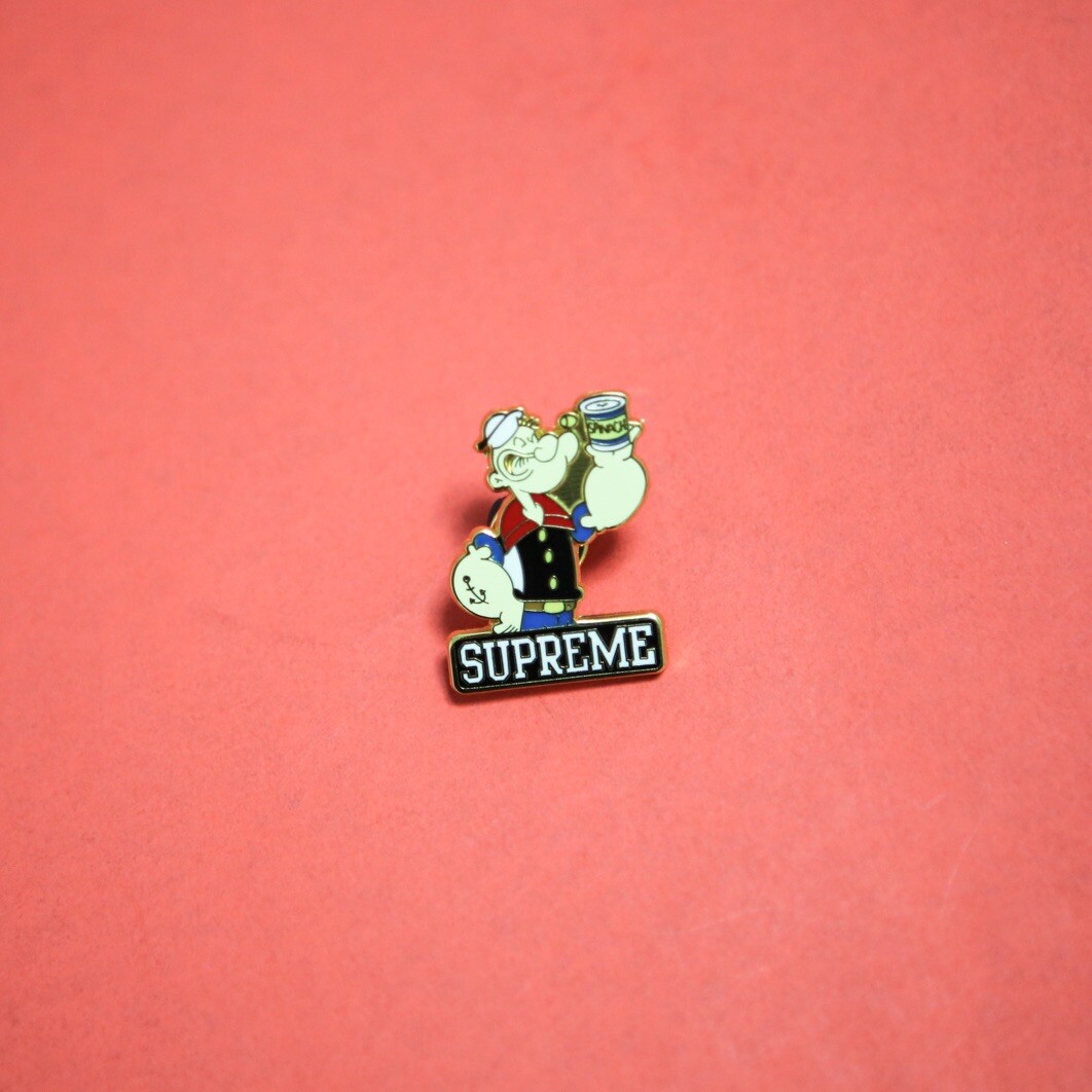 Supreme Popeye Pin Enamel | eBay