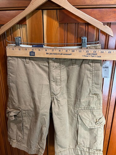 Gap kids boys khaki cargo shorts size 14, new with tags W/ Adjustable Waist. - Picture 4 of 11