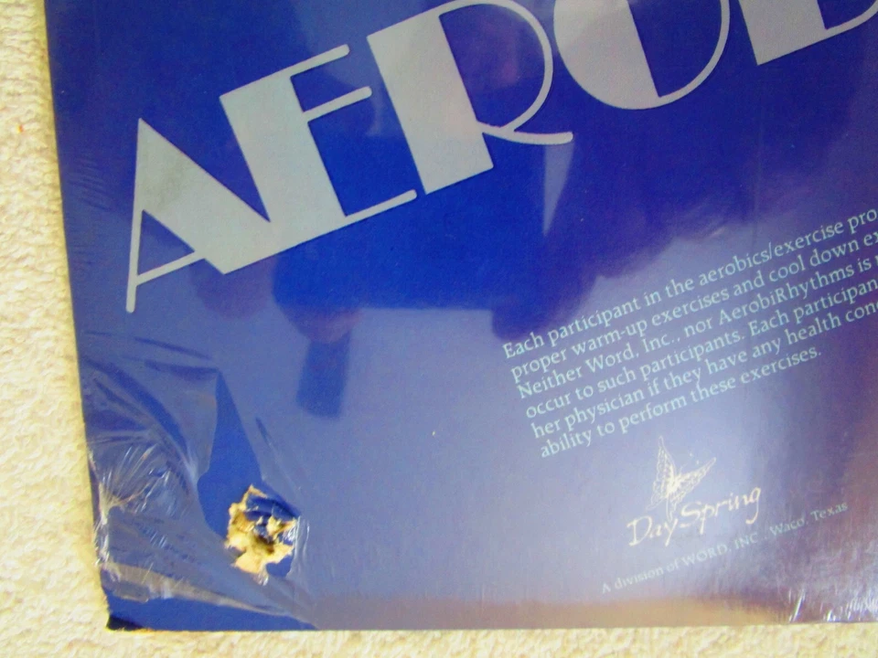 AEROBIRHYTHMS LP featuring Jane Warren w/ Poster (1983, Word Records) FREE SHIP - Image 4 of 4