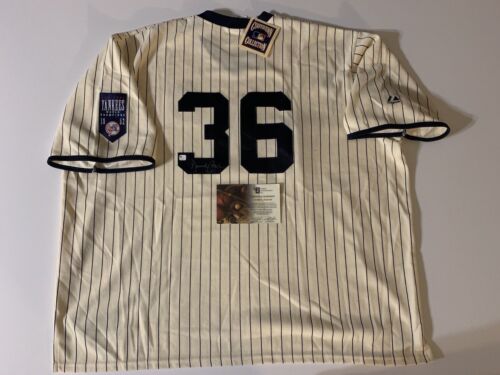 Autographed DAVID CONE  Yankees Coopertowns Collection  Jersey Global  COA  - Picture 1 of 8