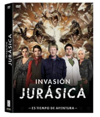 INVASIÓN JURÁSICA Temp. 2 (Cap. 1 al 7) 2ª Mano 3Discos DVD Zona 2 L-52