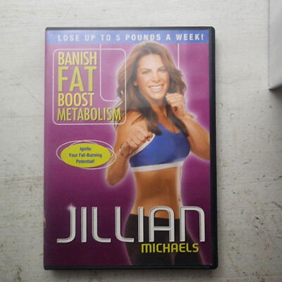 Jillian Michaels - Banish Fat Boost Metabolism (DVD, 2009, Canadian)