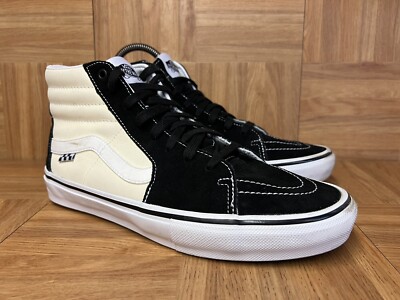 RARE🔥 VANS Sk8-Hi Black White Check Skateboarding UltraCush PRO Mens  Shoe