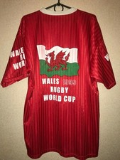 WALES RUGBY WORLD CUP 1999 JERSEY SHIRT RARE