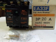 Fuji Electric Ea33F Auto Breaker 3P 20A 460V