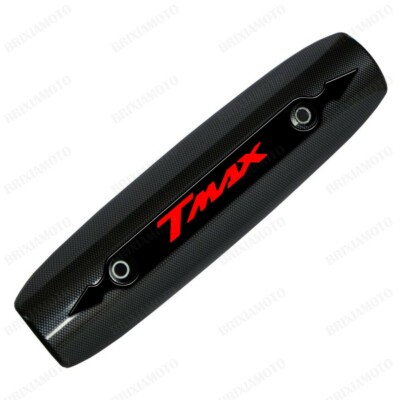 PARA CALORE Carbon Logo 3D Schwarz Rot Für Yamaha 530 T-Max 2012-2014