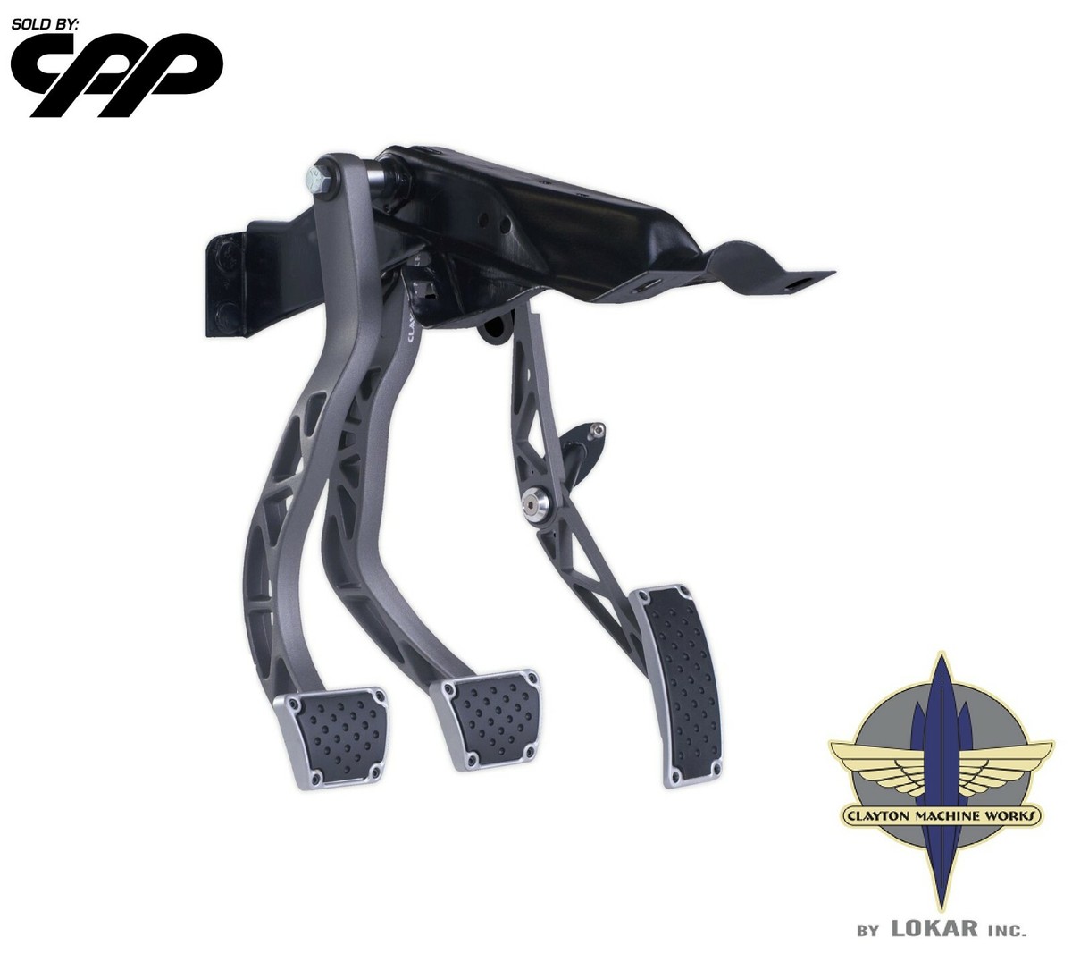 1968-72 Chevelle Clayton Machine Works Pedal Assembly CMW-MCP-A3-M