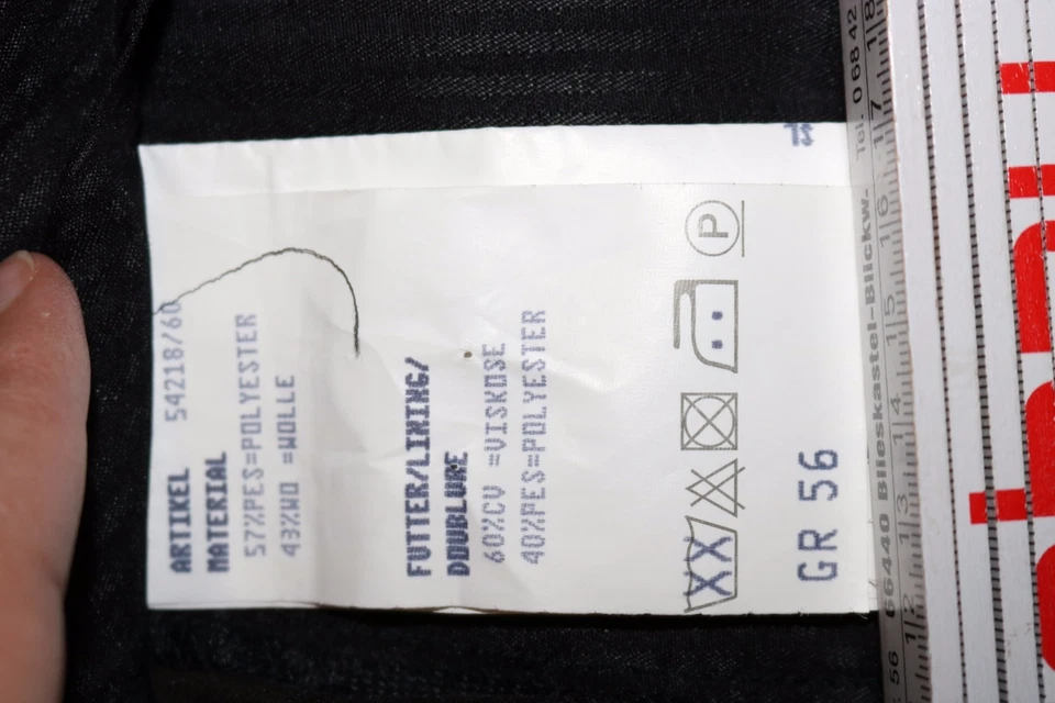 Anzug 5 teilig Wilvorst Tziacco Royal Gr.56 XXL Hochzeit Schnäppchen Gothic - Bild 2 von 4