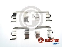 Autofren D42870A Bremsbelag Montagesatz Vorne FüR Hyundai Equus Centennial H-1