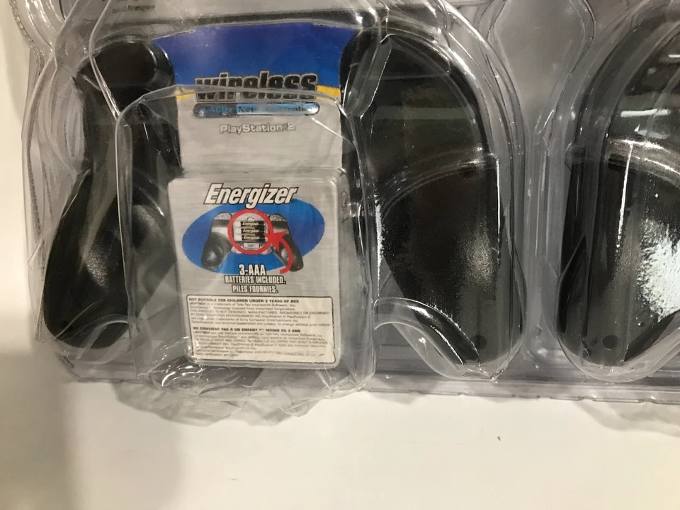 PS2 Joytech Wireless 2.4ghz Neo X Controller 2 - Pack NEW SEALED! NIB NOS - Image 4 of 4