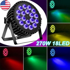 200W Alluminum RGBW 18 LED Wash Par DMX Stage Light Disco Show Gig Events